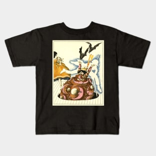 The falling Witch Kids T-Shirt